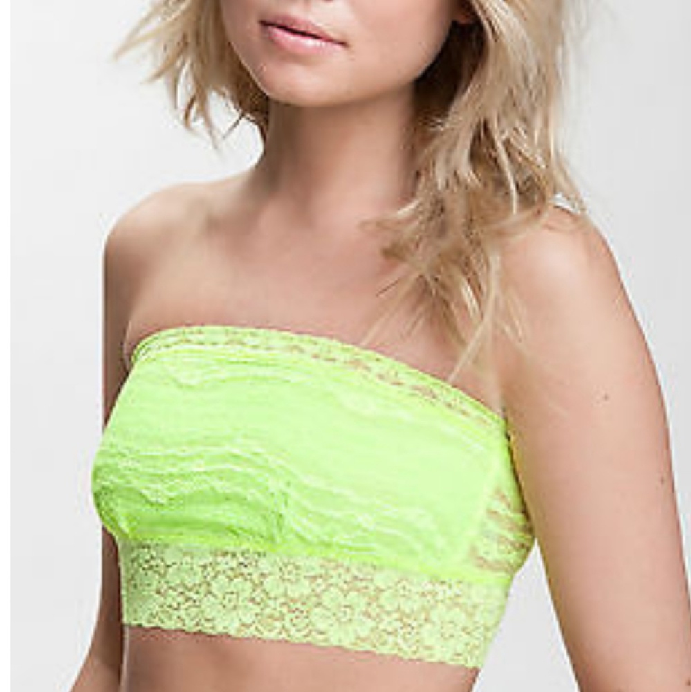 Free People Lace Stretchy Bandeau